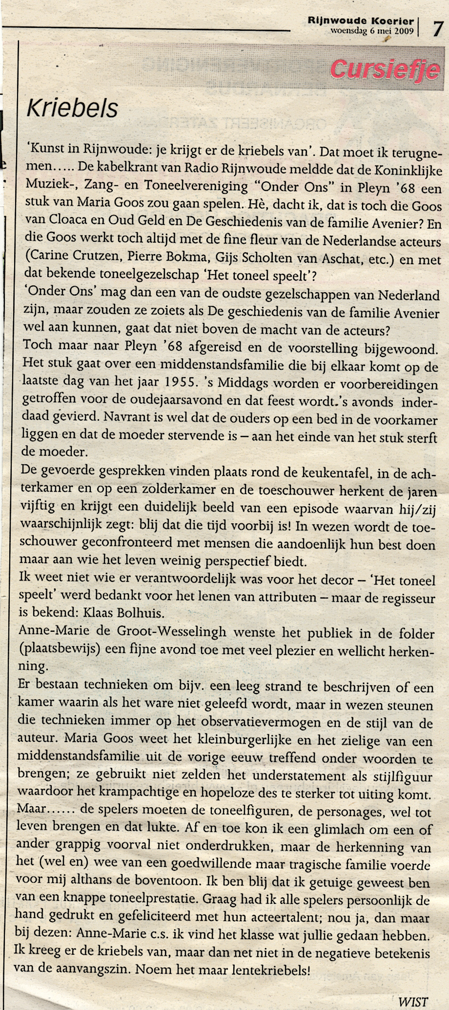 WIST